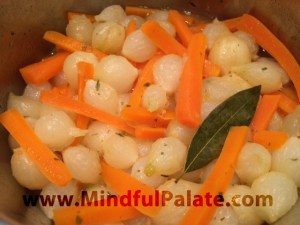 Pearl Onions Carrots Braised