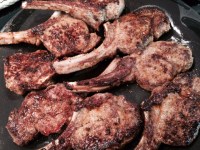 Lamb Chops pan seared