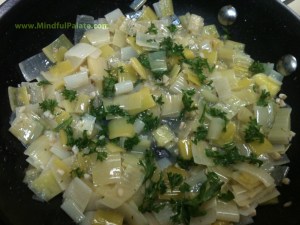 Leeks Braised WM