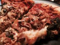 Roasted Poblano Carnitas Pizza slice