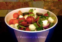 Rosemarys Tomato Bocconcini salad WM