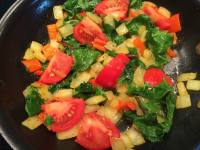 Veggie Saute for Tortilla Breakfast