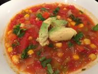 corn tomato chile soup