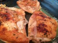 baked chicken pieces