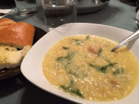 cauliflower-potato-arugula-soup