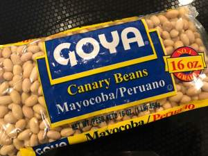 Mayocoba canary beans